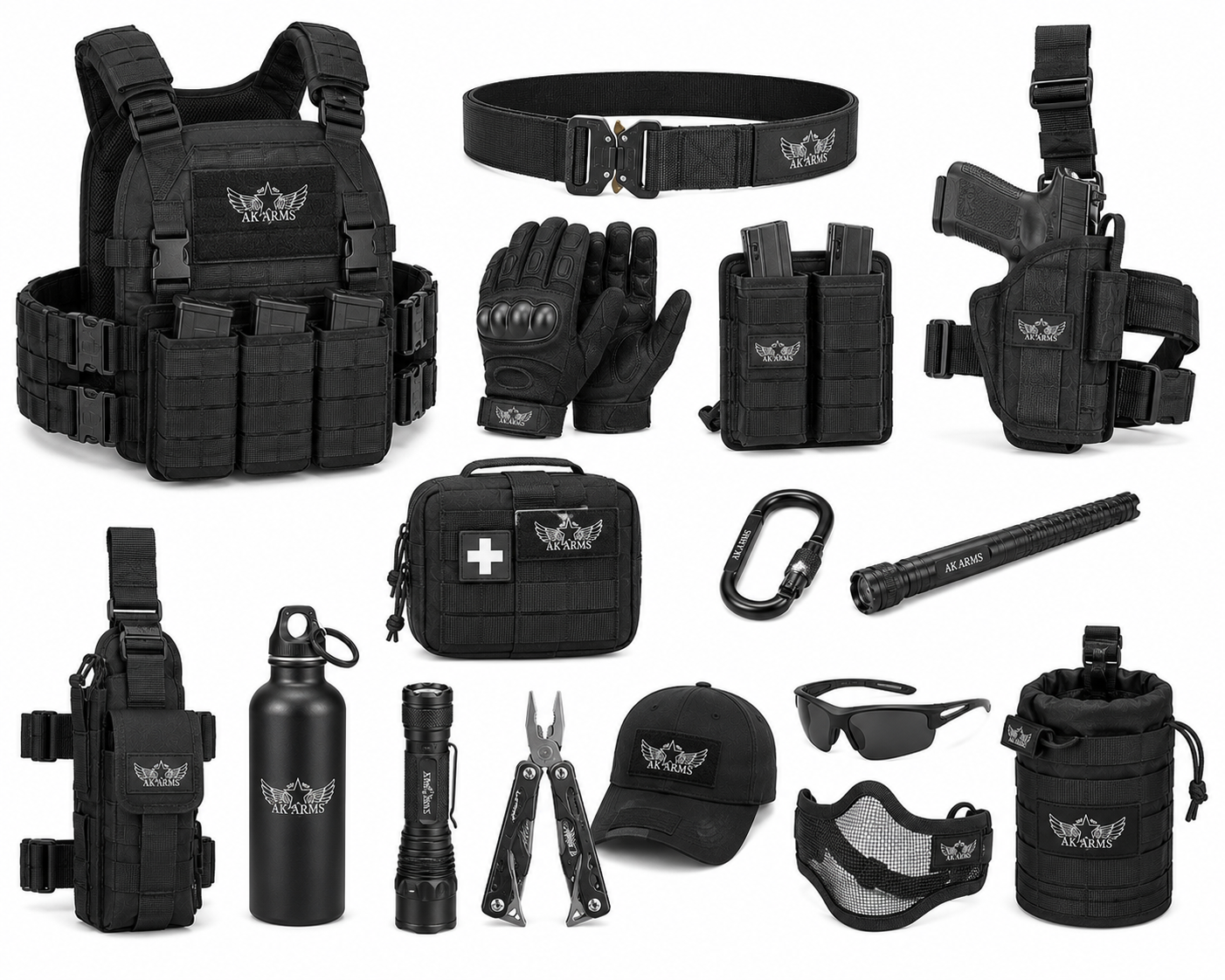Accesories and Tactical vest